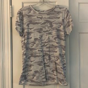 Women’s grey camo shirt